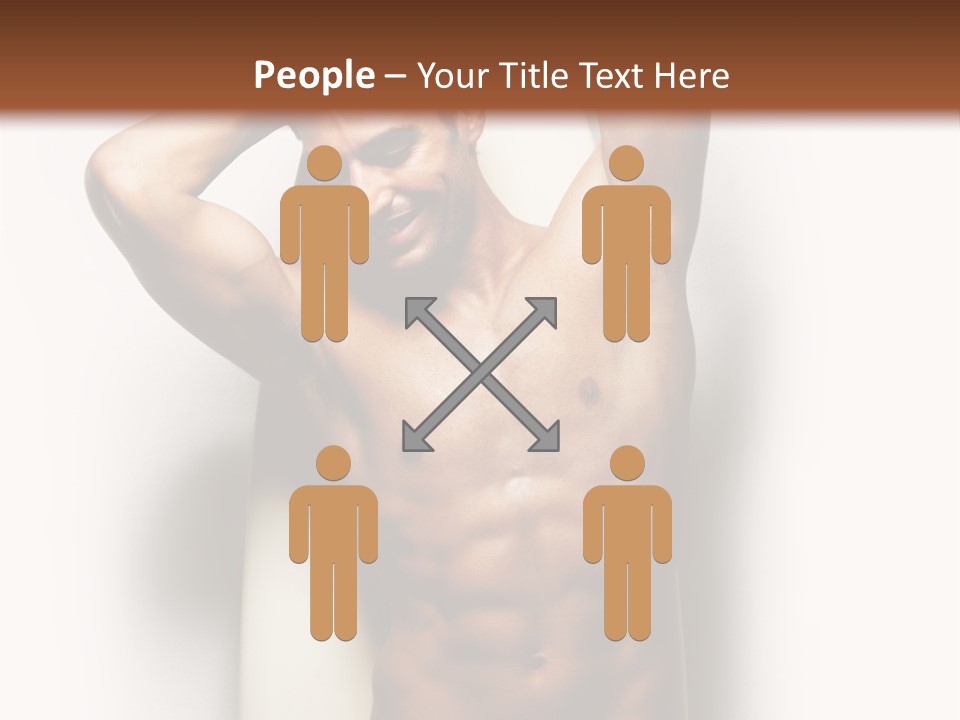 Men Plastic Surgery PowerPoint Template