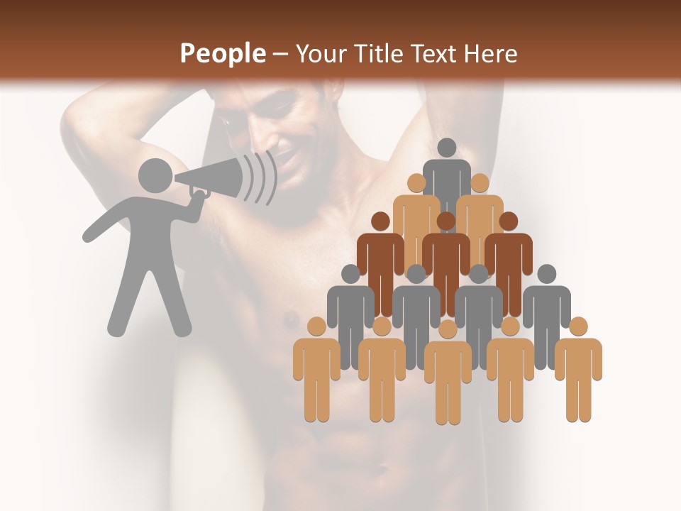 Men Plastic Surgery PowerPoint Template