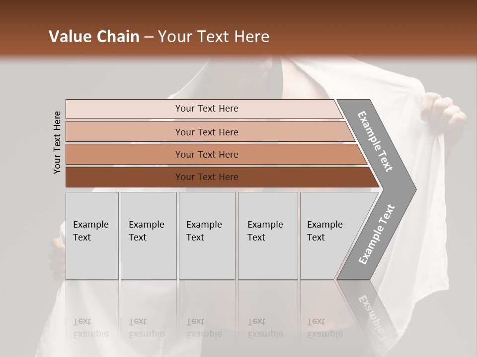 Man With White Shirt PowerPoint Template
