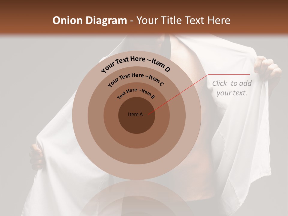 Man With White Shirt PowerPoint Template