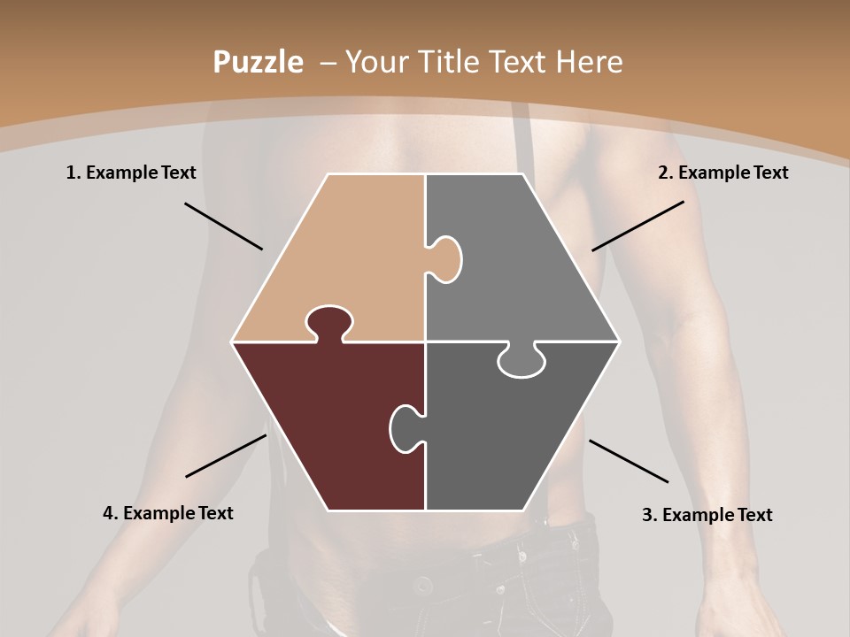 Attractive Man PowerPoint Template