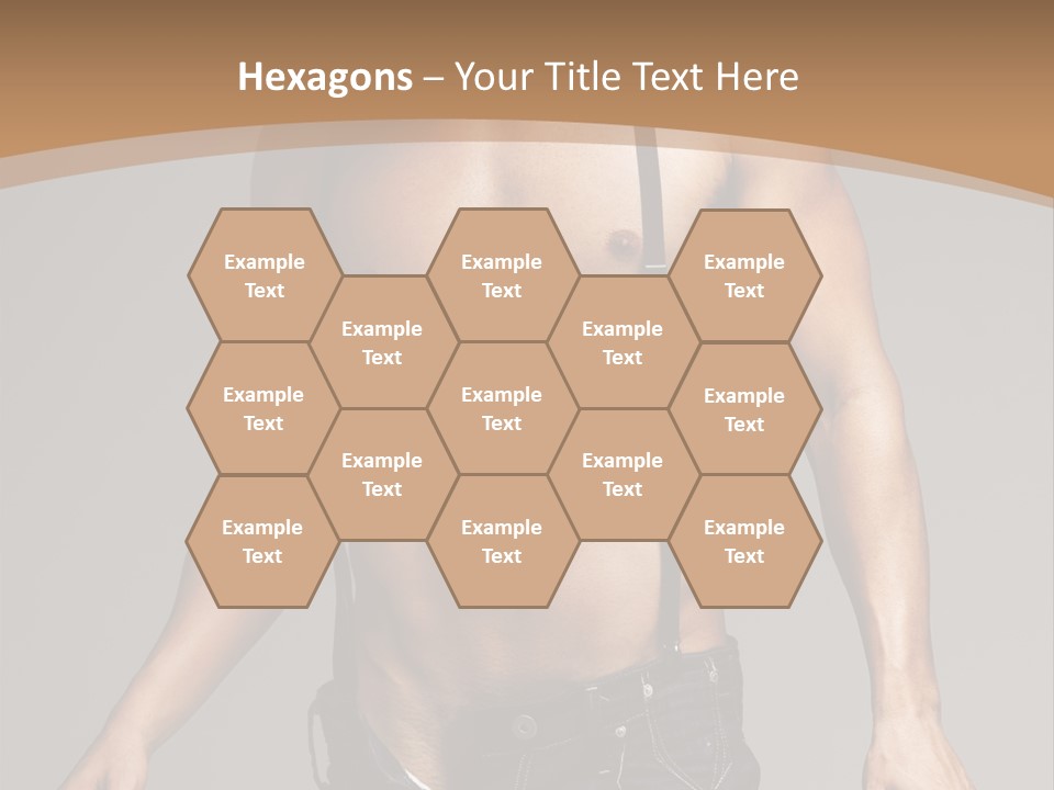 Attractive Man PowerPoint Template