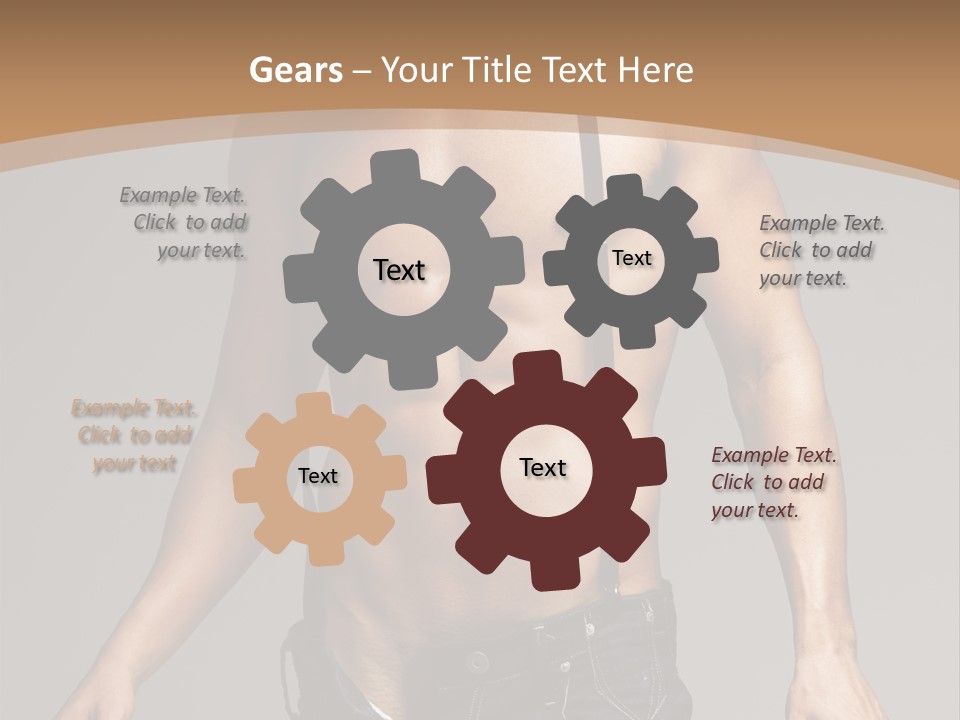 Attractive Man PowerPoint Template