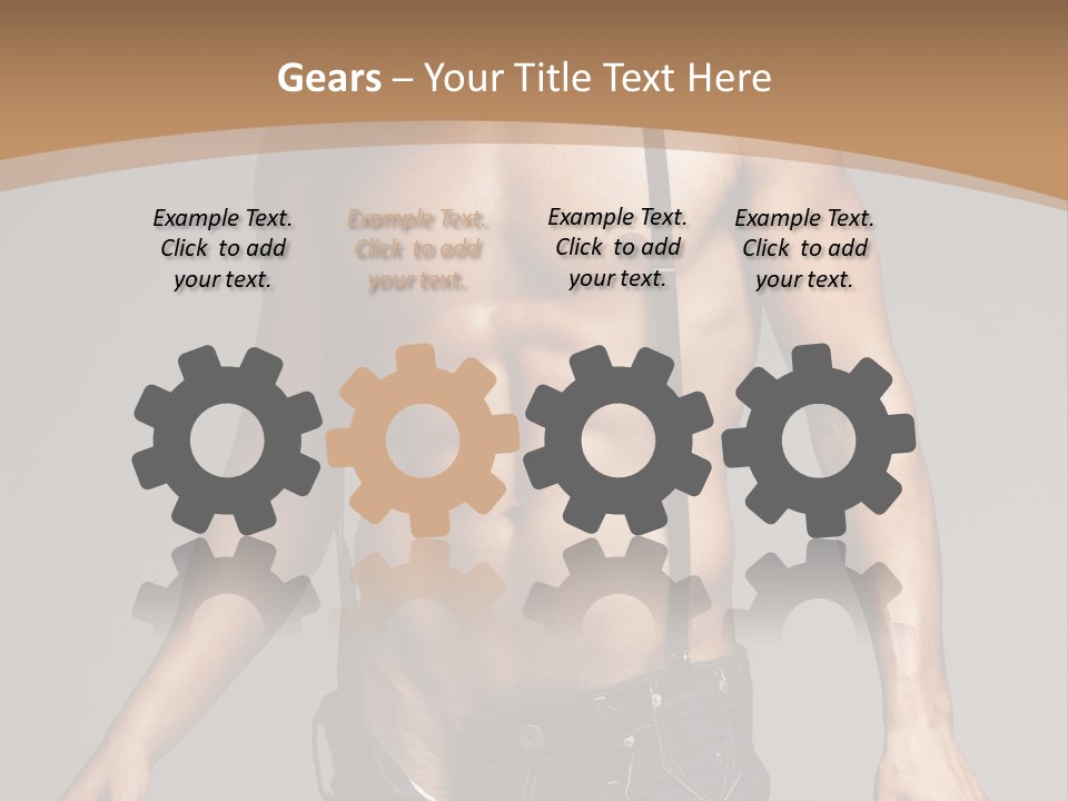 Attractive Man PowerPoint Template