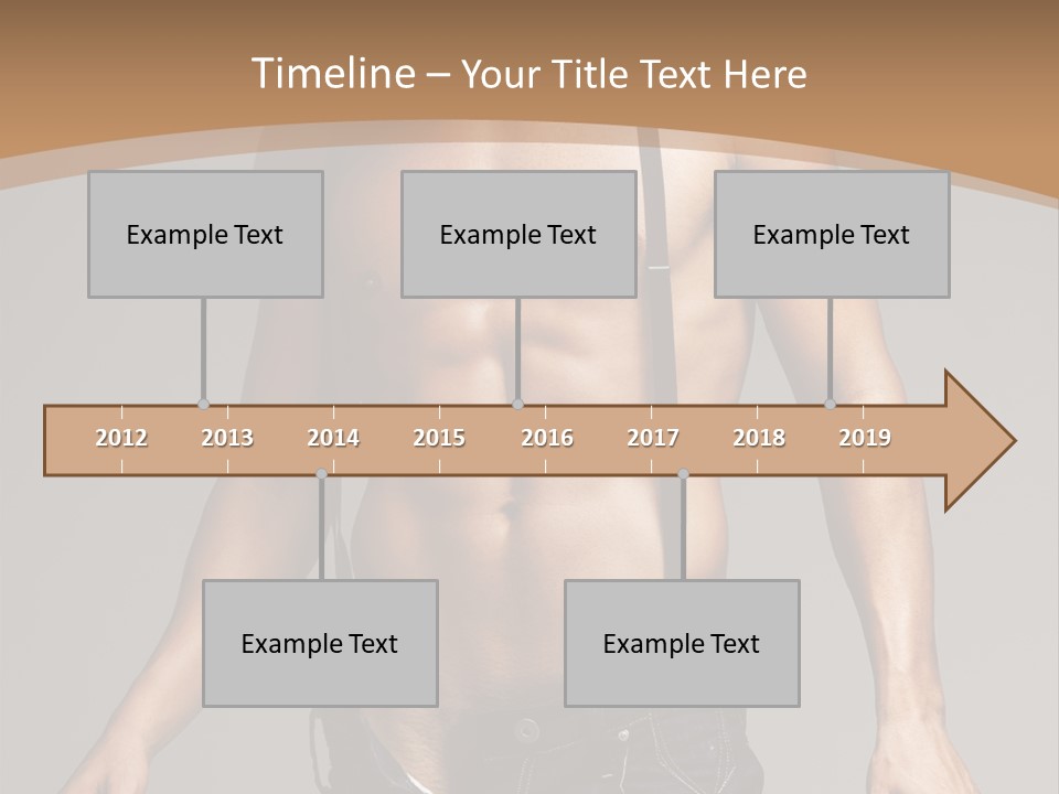 Attractive Man PowerPoint Template