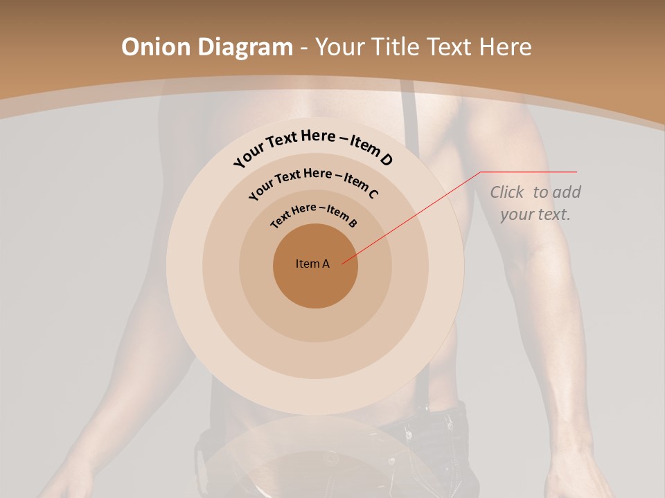 Attractive Man PowerPoint Template