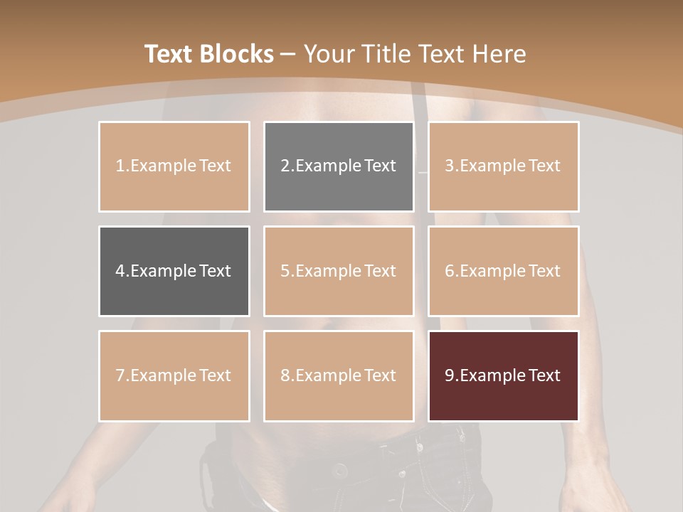 Attractive Man PowerPoint Template