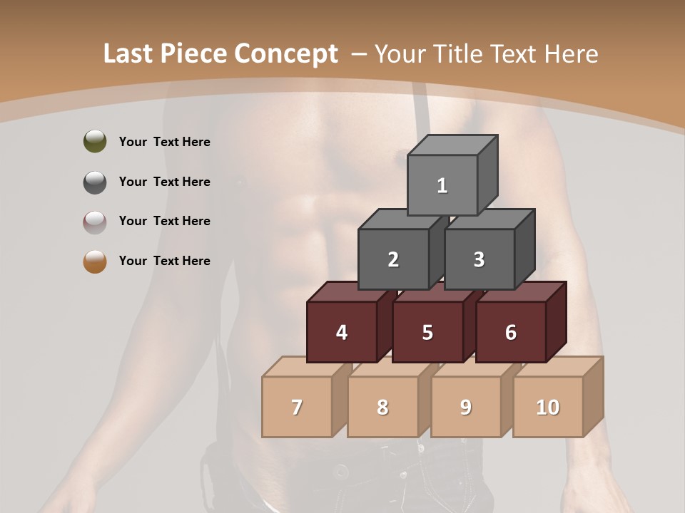 Attractive Man PowerPoint Template