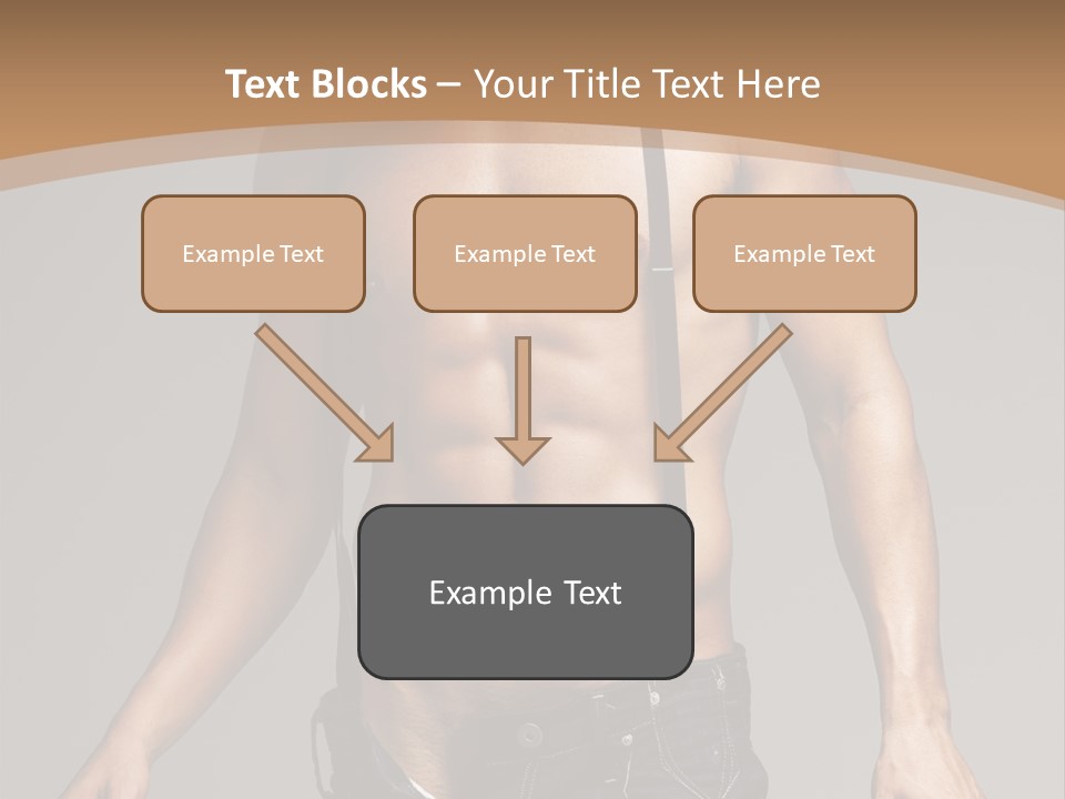 Attractive Man PowerPoint Template