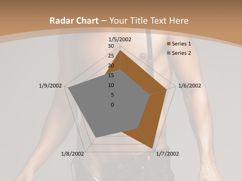 Attractive Man PowerPoint Template