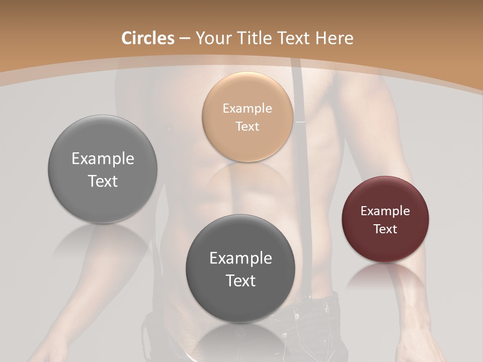 Attractive Man PowerPoint Template