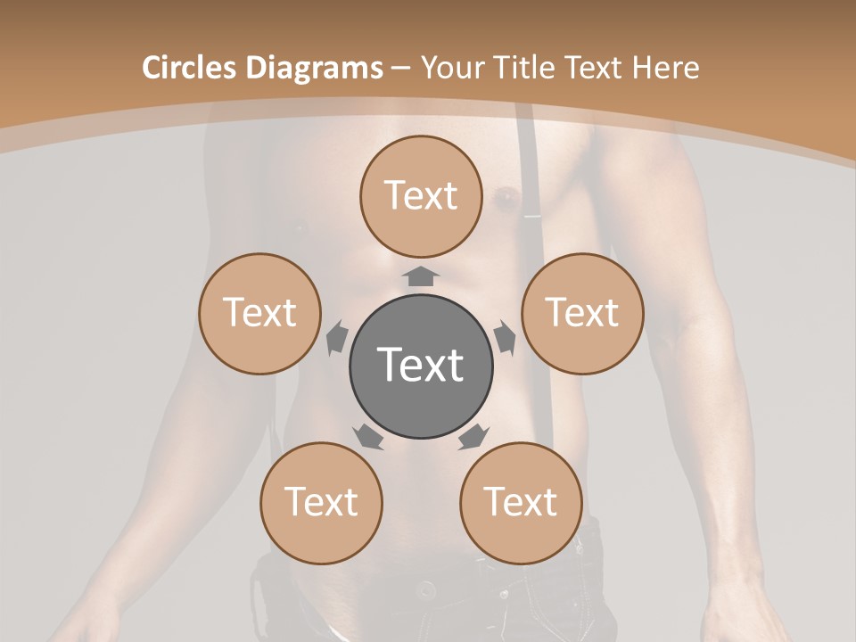 Attractive Man PowerPoint Template