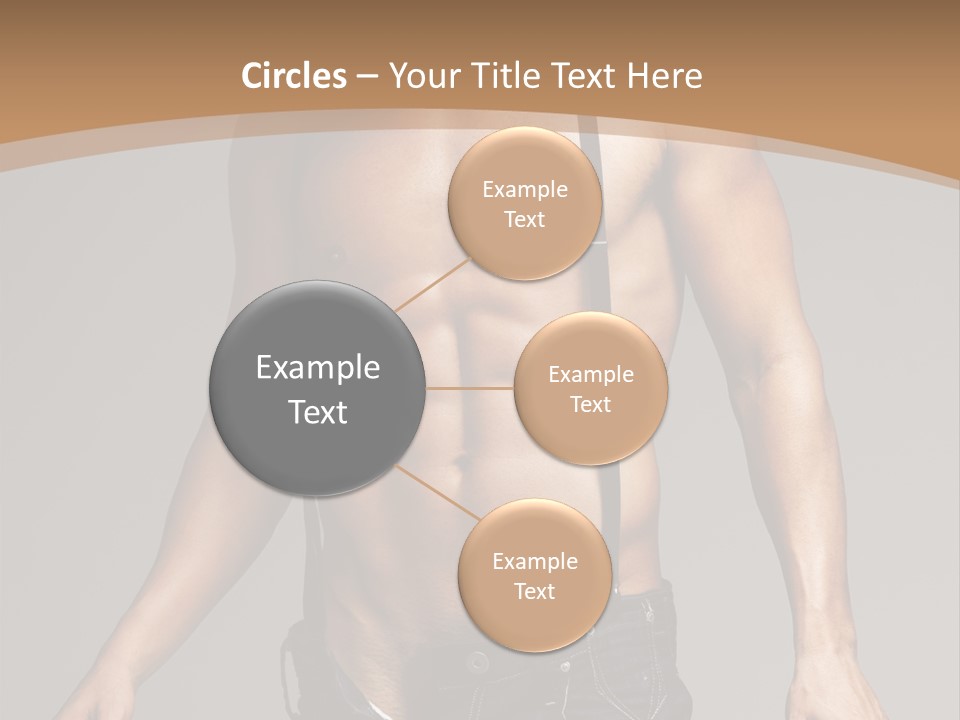 Attractive Man PowerPoint Template