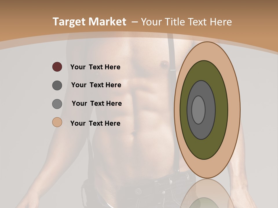 Attractive Man PowerPoint Template