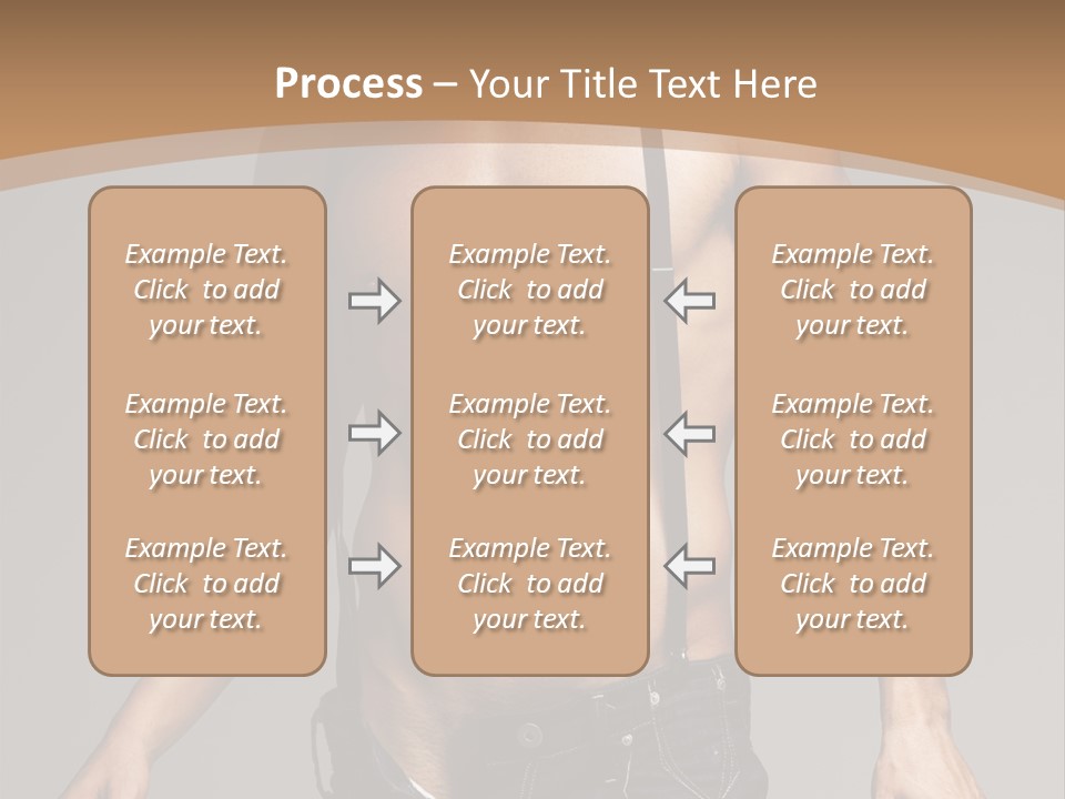 Attractive Man PowerPoint Template
