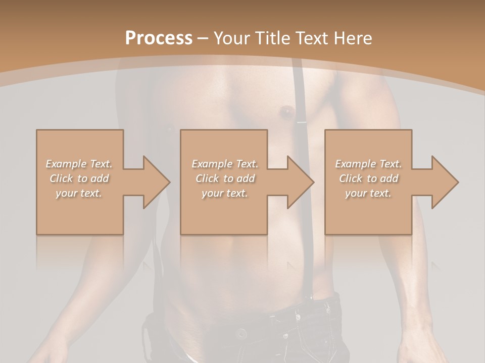 Attractive Man PowerPoint Template