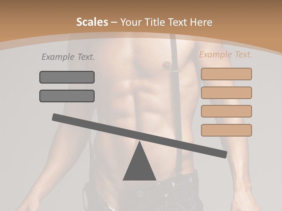 Attractive Man PowerPoint Template