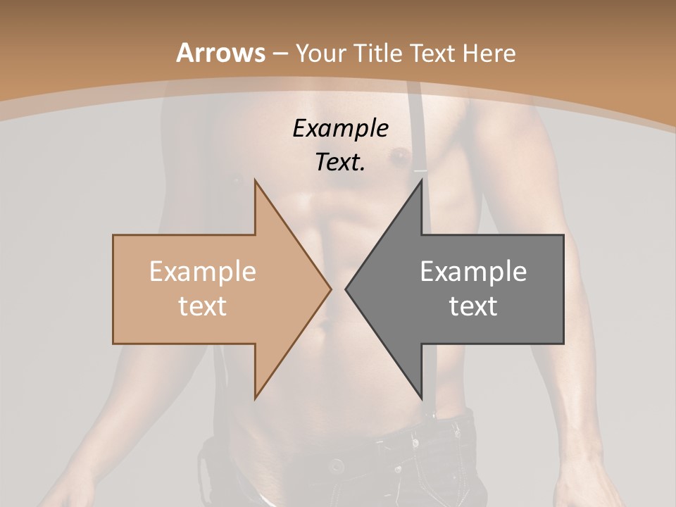 Attractive Man PowerPoint Template