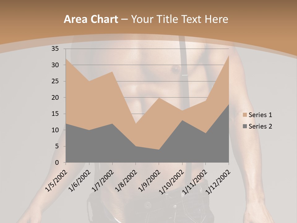 Attractive Man PowerPoint Template