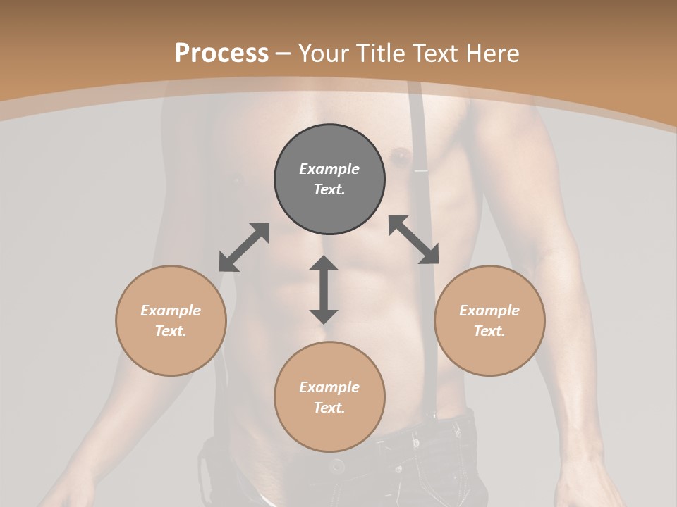 Attractive Man PowerPoint Template