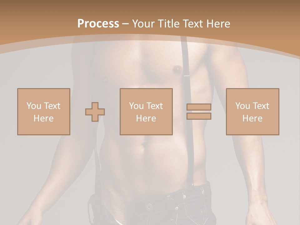 Attractive Man PowerPoint Template