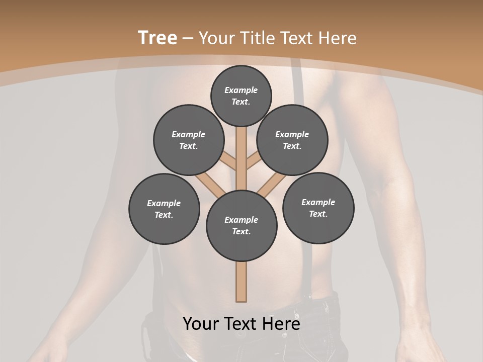 Attractive Man PowerPoint Template