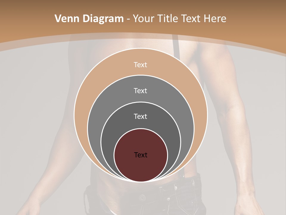 Attractive Man PowerPoint Template