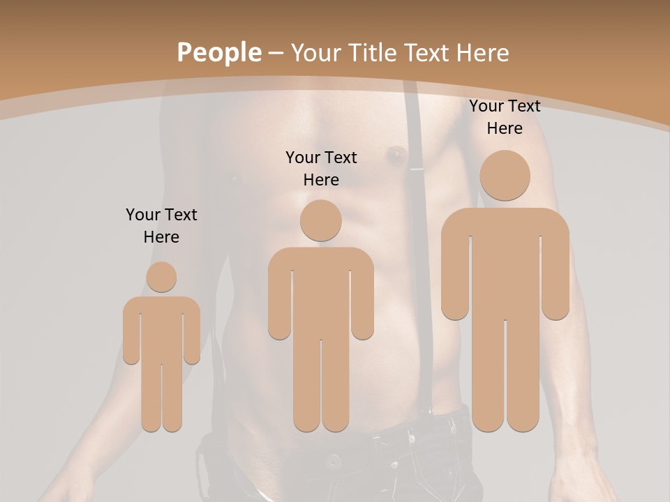 Attractive Man PowerPoint Template