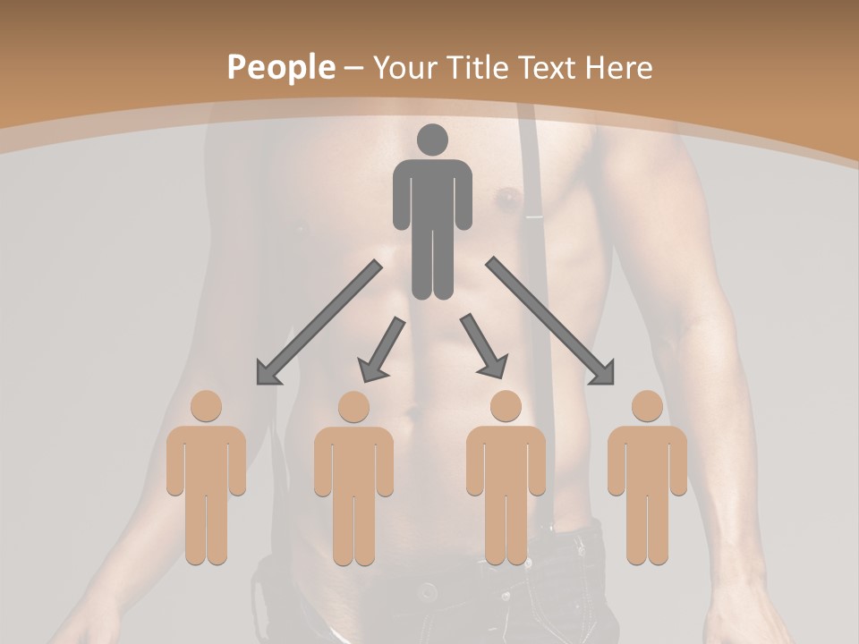 Attractive Man PowerPoint Template