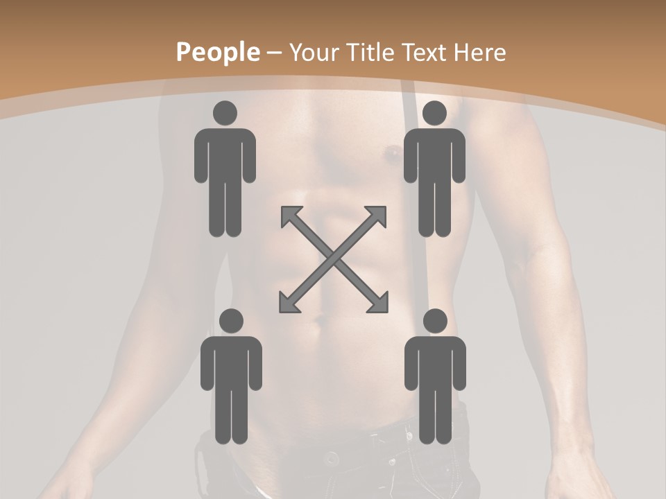 Attractive Man PowerPoint Template