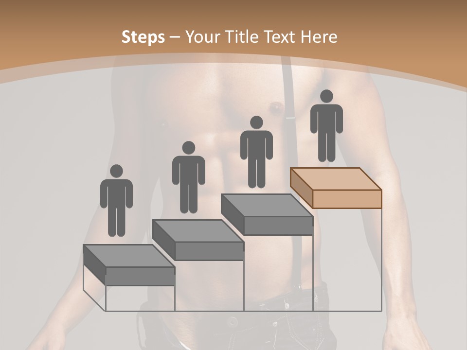 Attractive Man PowerPoint Template