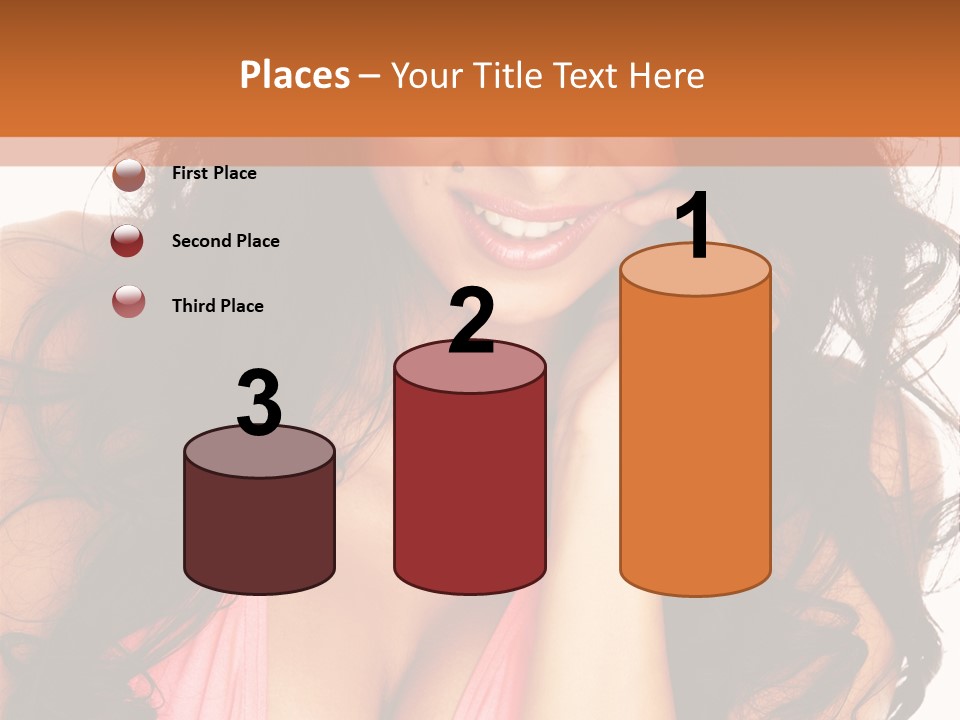 Body Relax Eyes PowerPoint Template