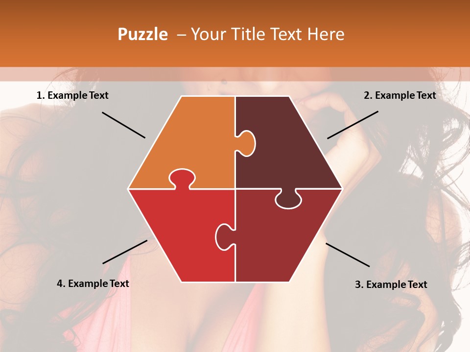 Body Relax Eyes PowerPoint Template