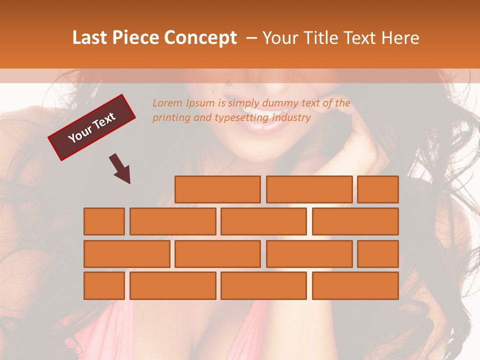 Body Relax Eyes PowerPoint Template