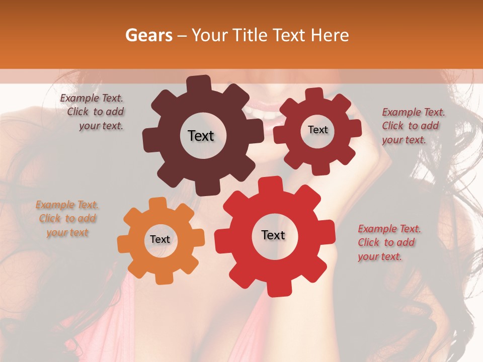 Body Relax Eyes PowerPoint Template