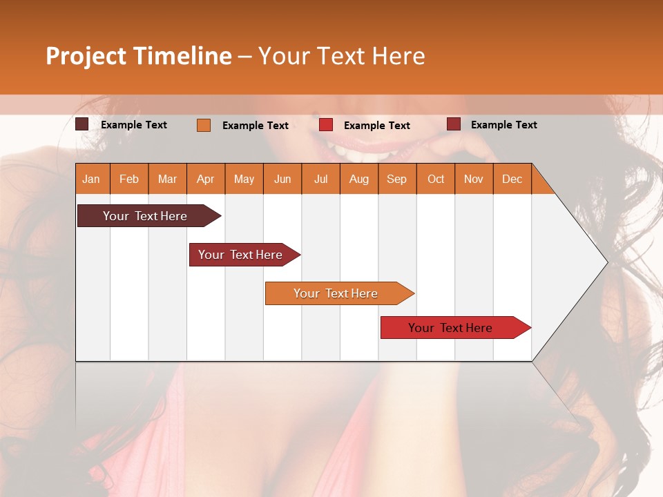 Body Relax Eyes PowerPoint Template