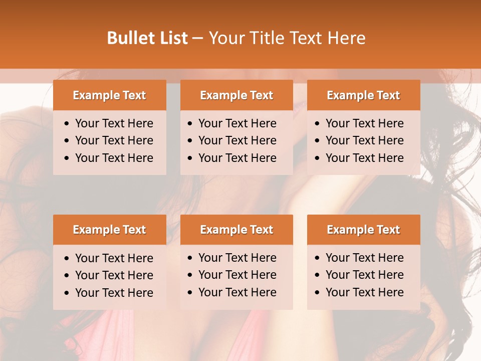 Body Relax Eyes PowerPoint Template