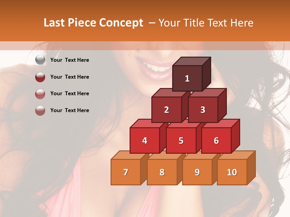 Body Relax Eyes PowerPoint Template