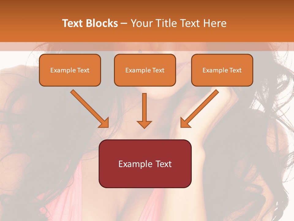 Body Relax Eyes PowerPoint Template