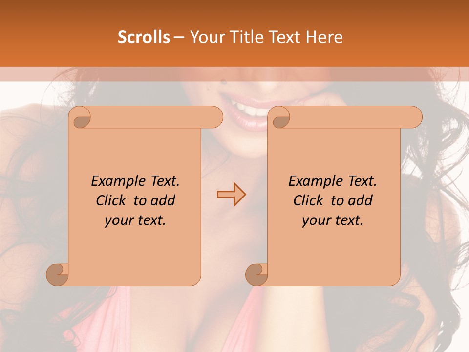 Body Relax Eyes PowerPoint Template