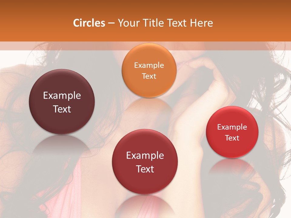 Body Relax Eyes PowerPoint Template