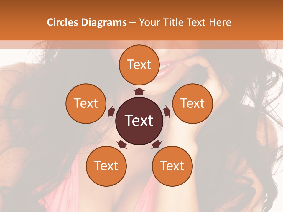 Body Relax Eyes PowerPoint Template