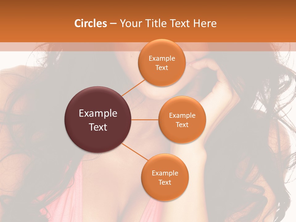 Body Relax Eyes PowerPoint Template