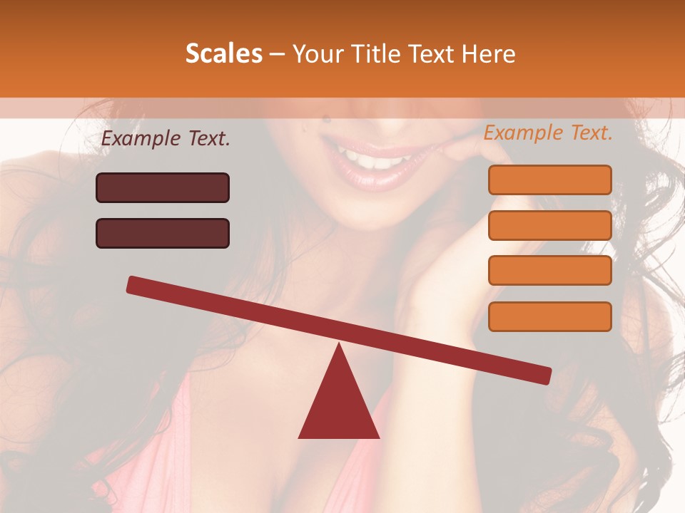 Body Relax Eyes PowerPoint Template