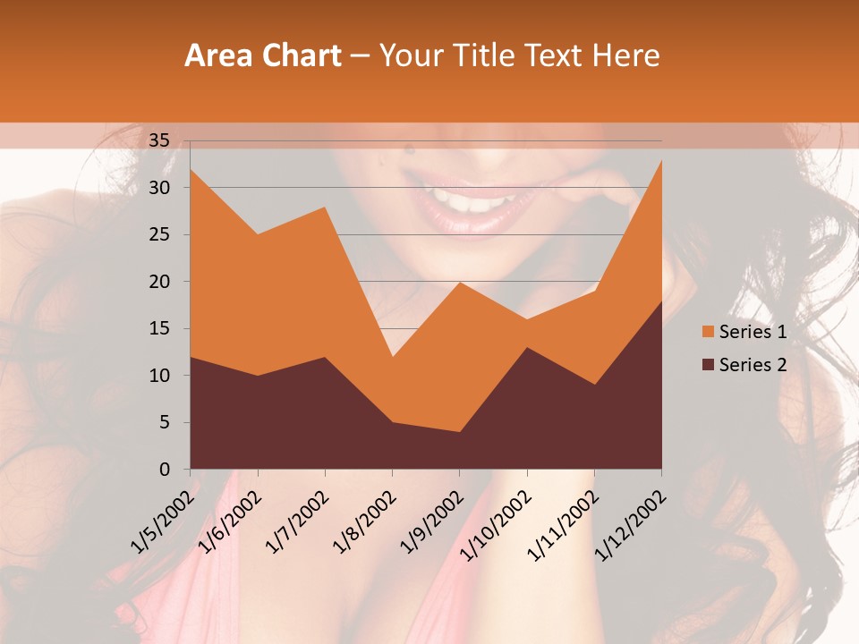 Body Relax Eyes PowerPoint Template