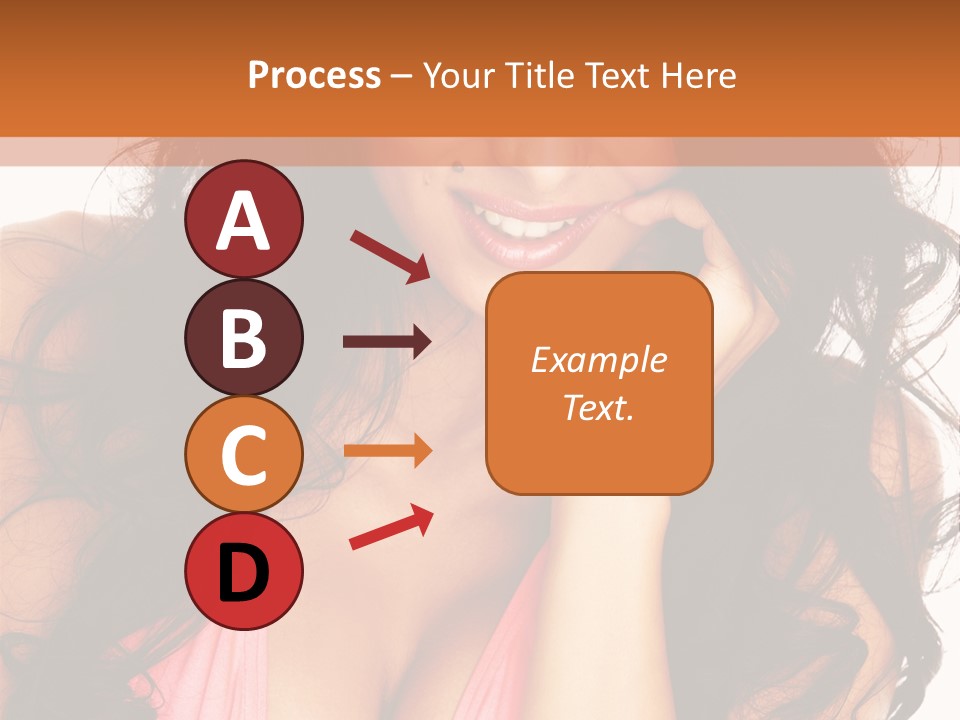 Body Relax Eyes PowerPoint Template