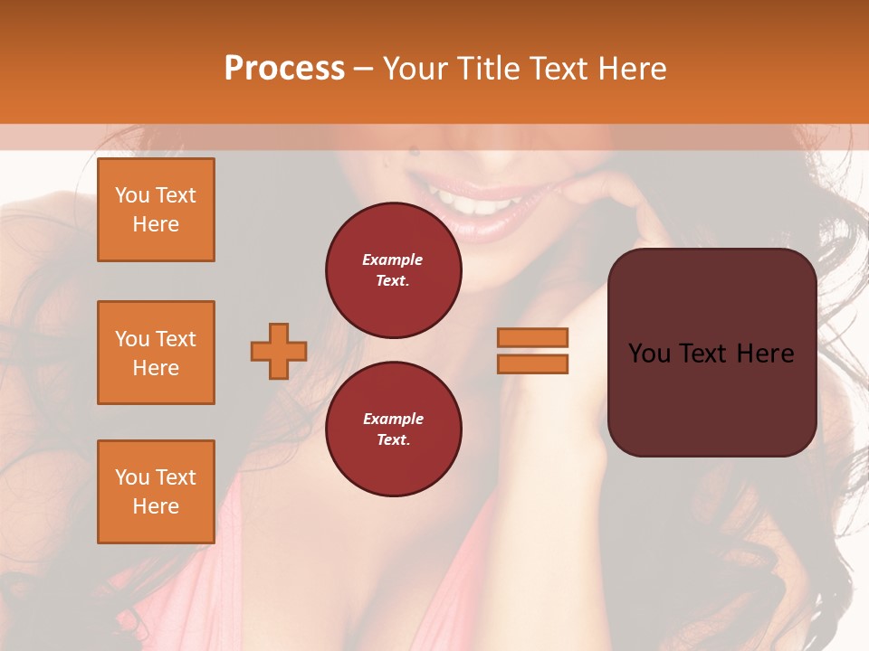Body Relax Eyes PowerPoint Template