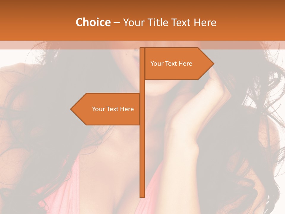 Body Relax Eyes PowerPoint Template