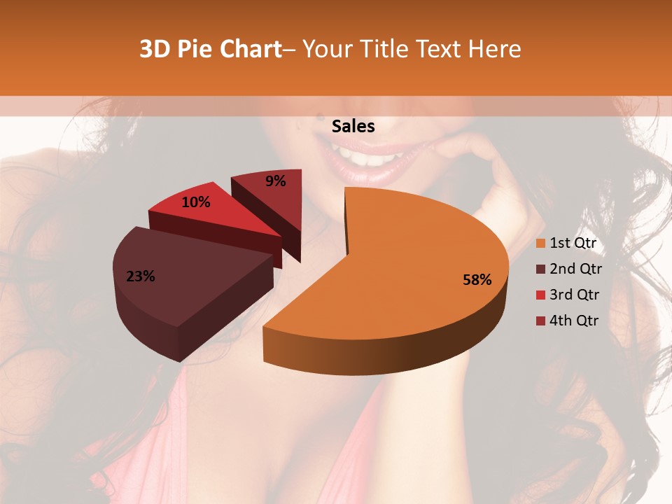 Body Relax Eyes PowerPoint Template