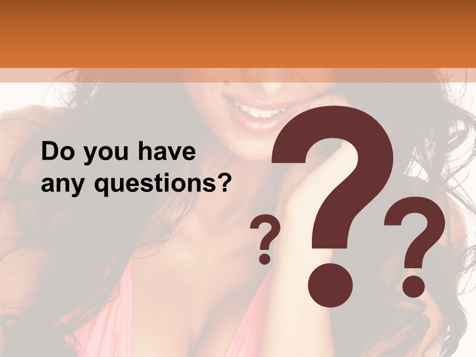 Body Relax Eyes PowerPoint Template